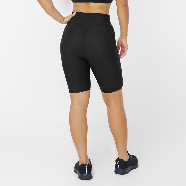 Active Intent Women's Compression Fit Shorts, Black, hi-res