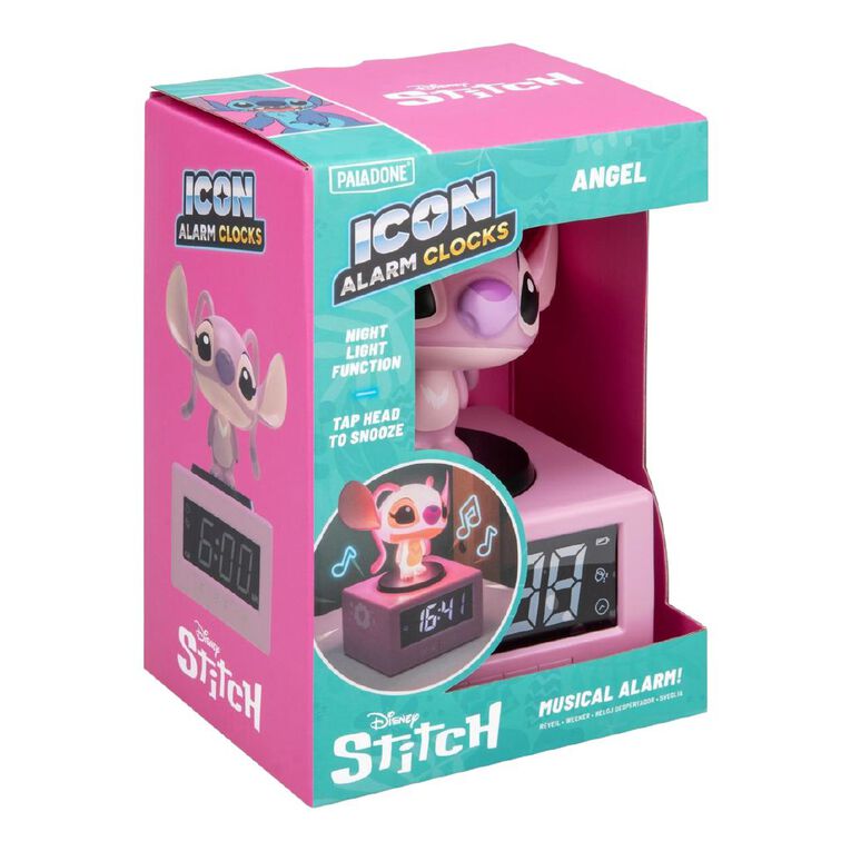 Paladone Stitch Disney Stitch Angel Icon Alarm Clock, , hi-res