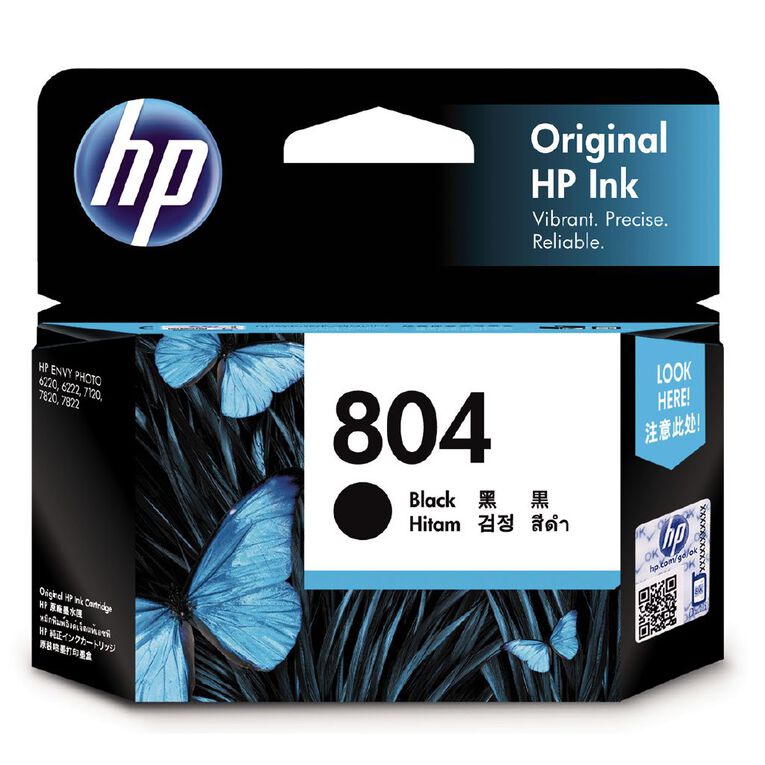 HP Ink Cartridge 804 200 Pages, , hi-res
