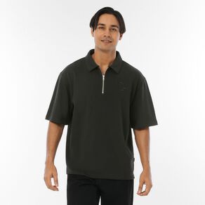Garage Men's Quarter Zip Polo