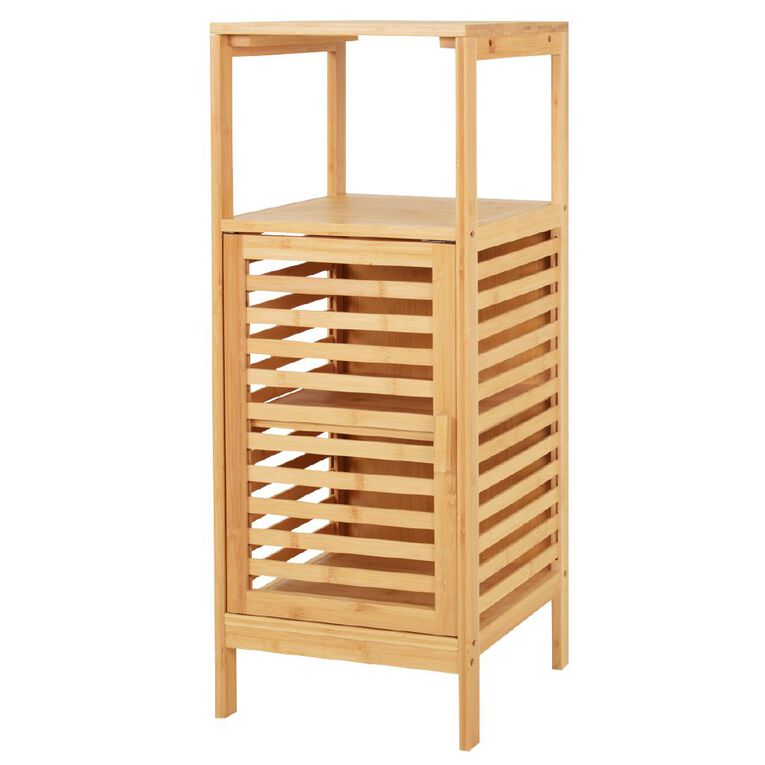 Living & Co Bamboo Single Storage Cabinet, , hi-res