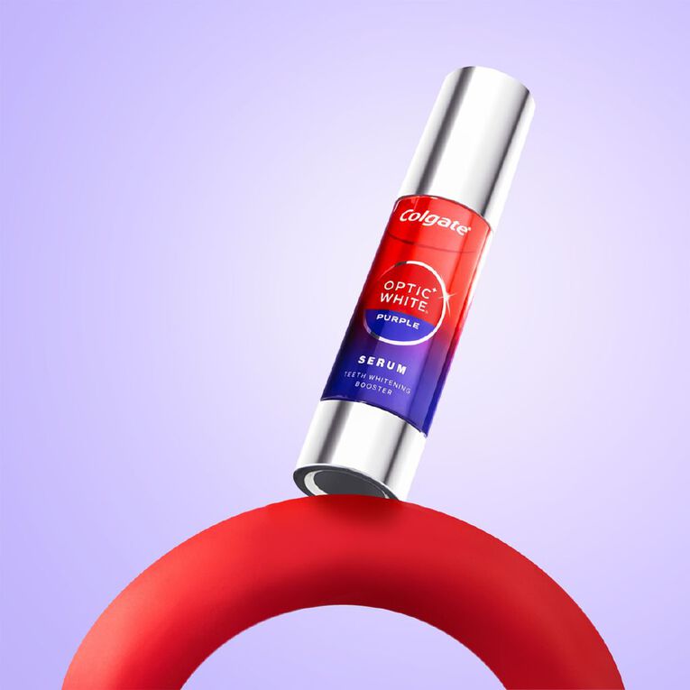 Colgate Optic White Purple Serum 40ml, , hi-res