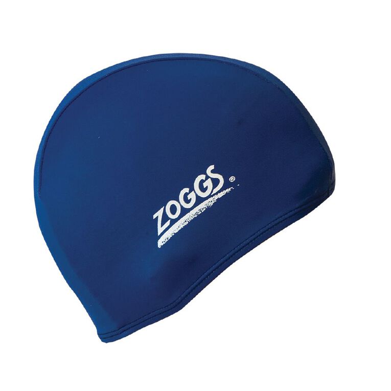 Zoggs Junior Deluxe Stretch Swimming Cap Assorted, , hi-res