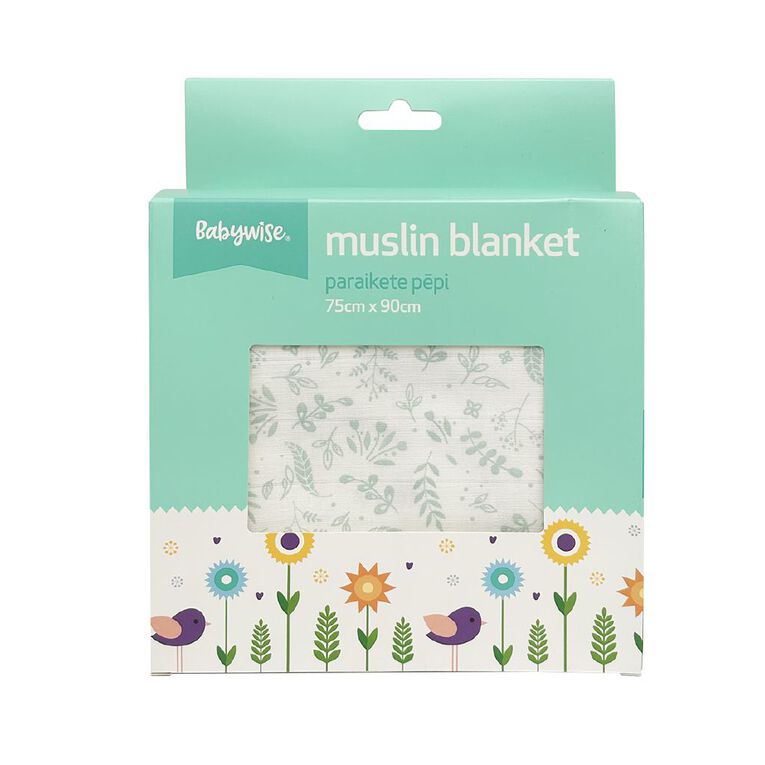Babywise Muslin Blanket The Warehouse