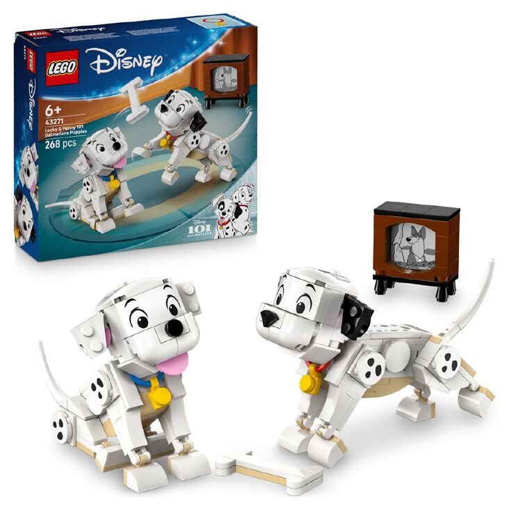 LEGO Disney Classic Lucky and Penny 101 Dalmatians Puppies 43271, , hi-res