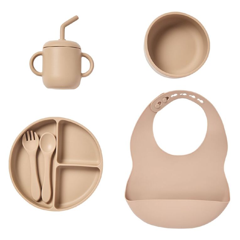 Babywise Silicone Feeding Gift Set 6 Piece, , hi-res