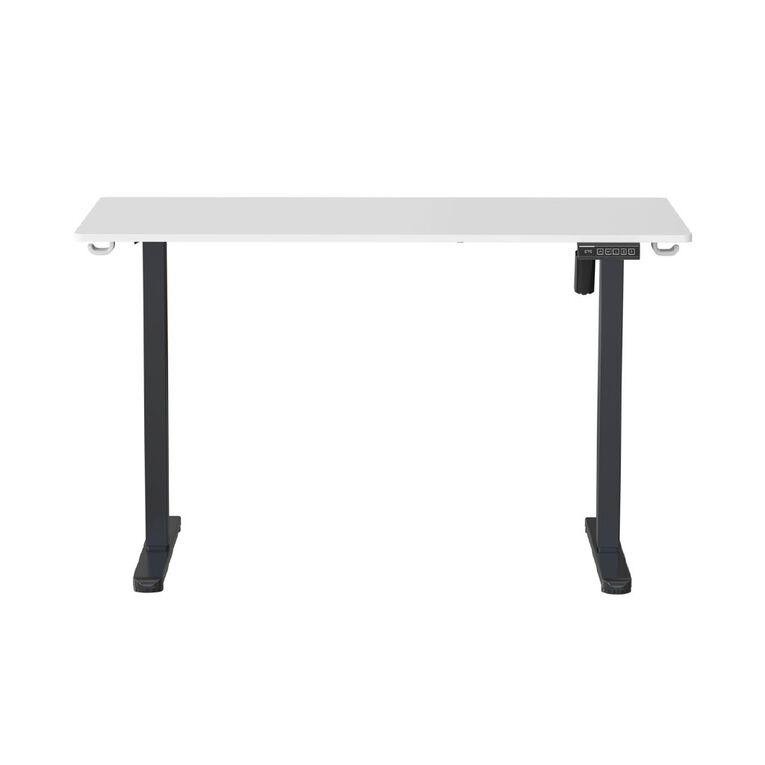 Living & Co Height Adjustable Desk 1200W White, , hi-res