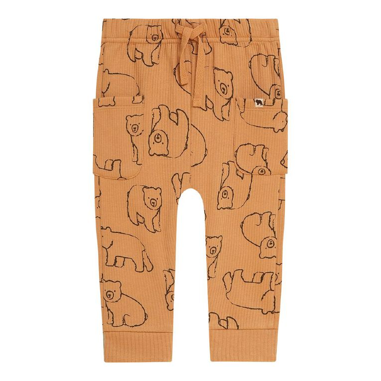 Young Original Babies' Cosy Inner Pants, Brown Light, hi-res