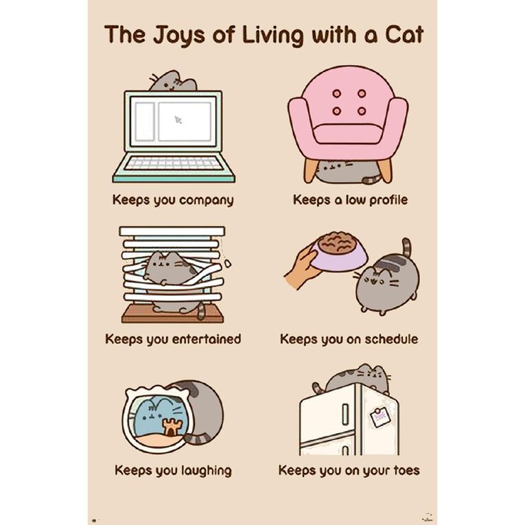 Poster #20 Pusheen Joys Of Living With A Cat, , hi-res