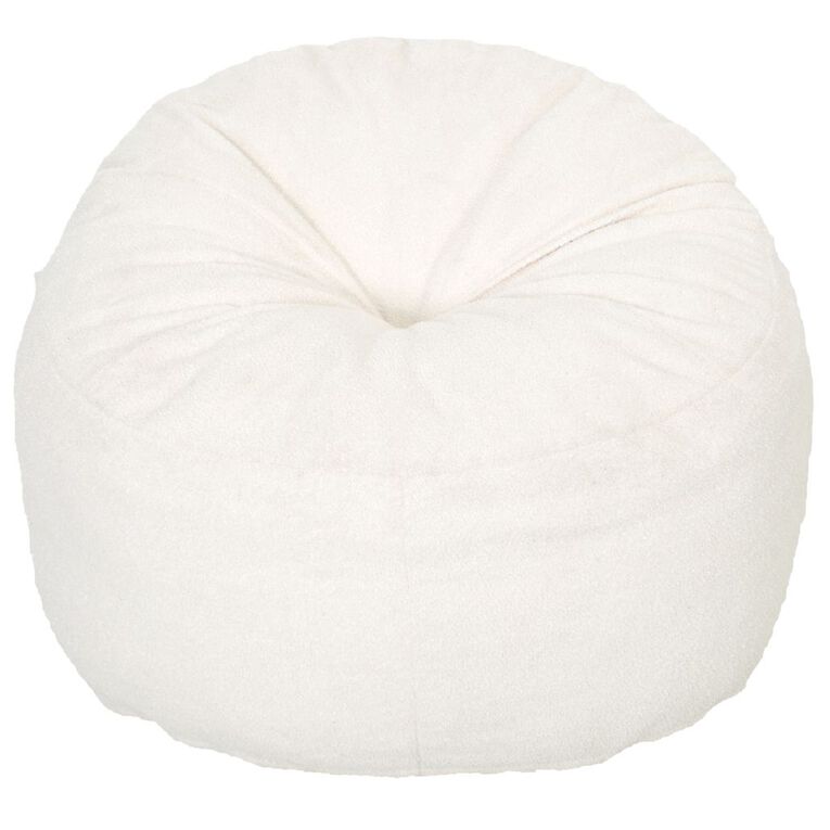 Living & Co Compressed Chair Cream, , hi-res