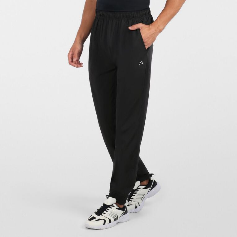 Active Intent Men's Stretch Tech Shell Pants, Black, hi-res