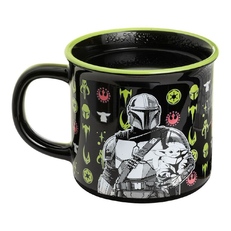 Paladone Mandalorian Mandalorian and Grogu Heat Change Mug, , hi-res