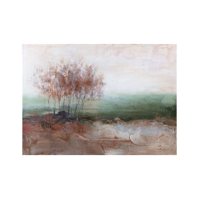Happy Frames Wall Art Canvas Trees at Dusk 97x70cm, , hi-res