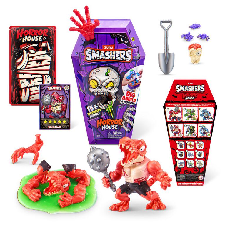 Zuru Smashers Series 1 Horror House Medium House, , hi-res