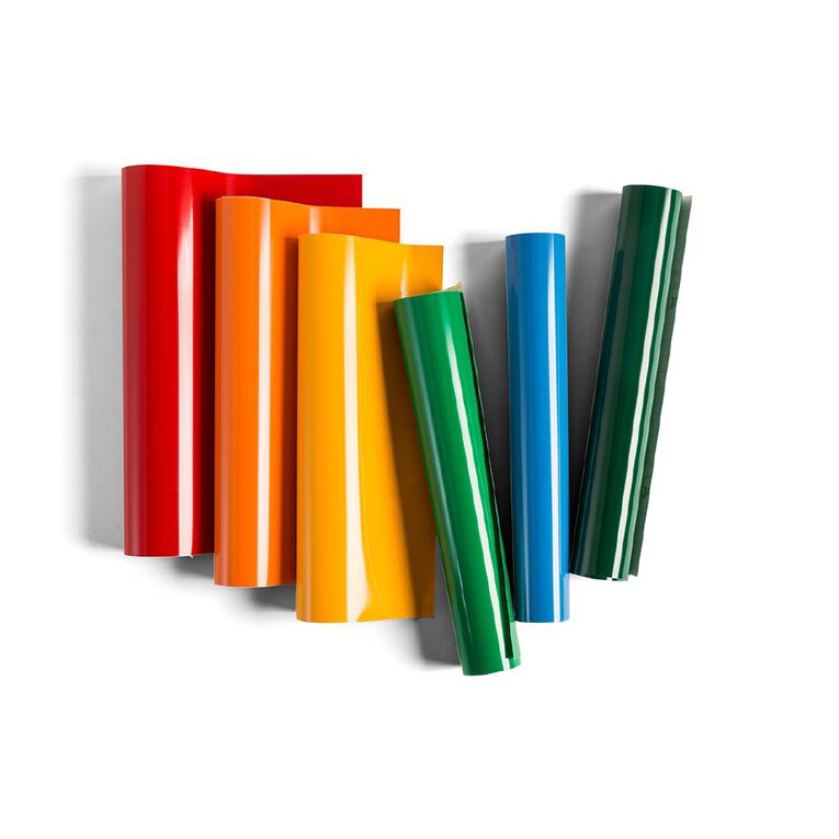 Cricut Premium Permanent Vinyl Brights Sampler, , hi-res