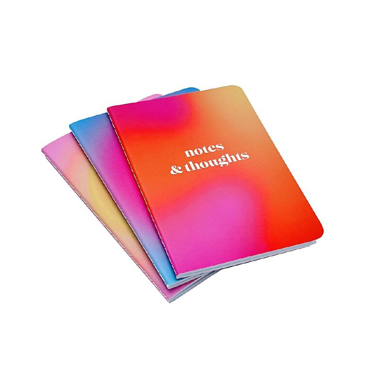 Uniti Adults Aura A6 3 Pack Notebook, , hi-res