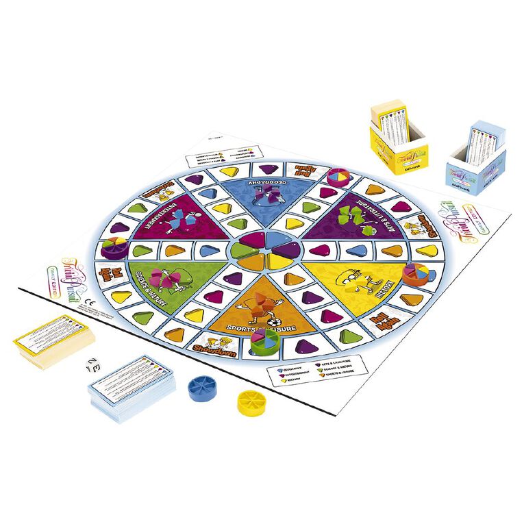Hasbro Trivial Pursuit Family Edition Game, , hi-res
