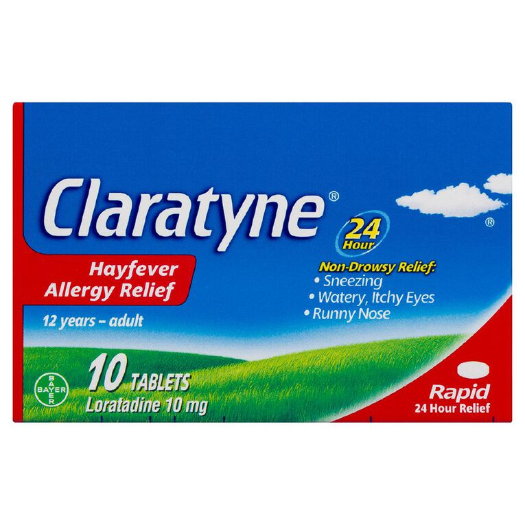 Claratyne Tablets 10mg x 10 Pack, , hi-res