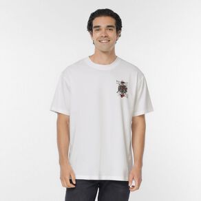 H&H Men's Relaxed Fit Graphic Tee