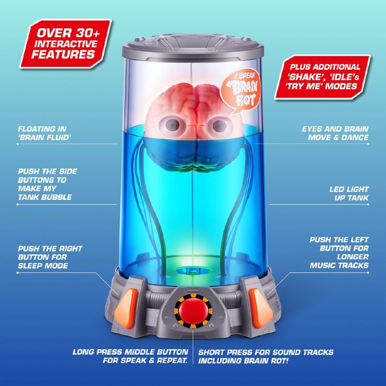 Zuru Robo Alive Brian the Brain Series 1, , hi-res
