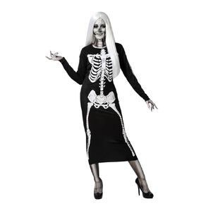 Scarehouse Glow-In-The-Dark Skeleton Costume Womens S-M