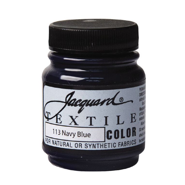 Jacquard Textile Colours 66.54ml Navy, , hi-res