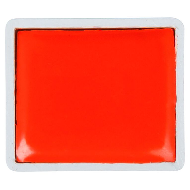 BLOCKX Watercolour Half Pan S3 321 Cadmium Red Orange, , hi-res