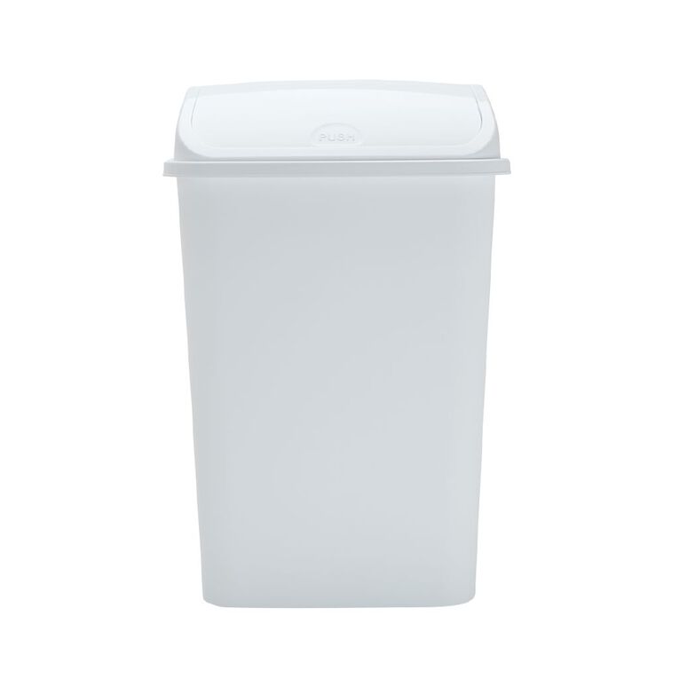 Taurus Flip Bin White 48L, , hi-res