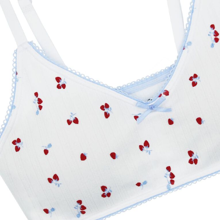 Clio Teen Strawberry Seamfree Scoop Bralette, Blue Light, hi-res