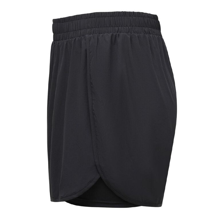 Active Intent Women's 2in1 Training Shorts, Black, hi-res