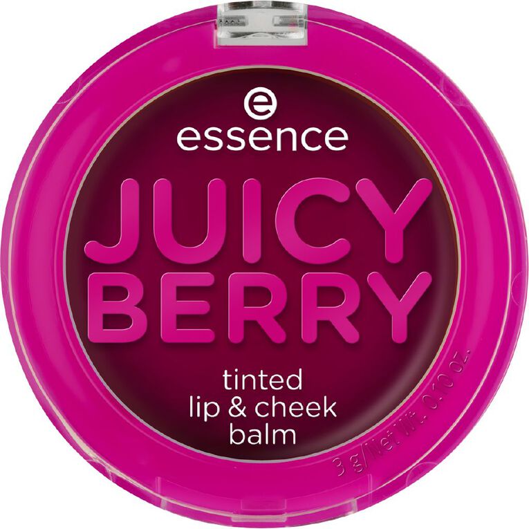 Essence Juicy Berry Tinted Lip And Cheek Balm, , hi-res