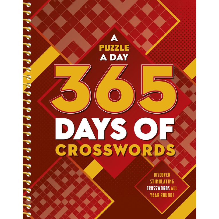 A Puzzle A Day #4 365 Days Of Crosswords, , hi-res