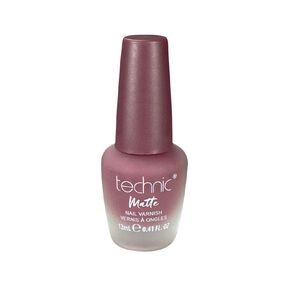 Technic Nail Varnish Matte Black Grape