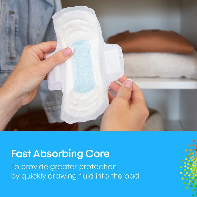 U By Kotex Regular Wings Maxi Pads 16 Pack, , hi-res