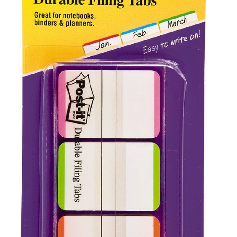 Post-It Tabs 686L-Pgo 25.4mm x 38.1mm Brights Assorted, , hi-res