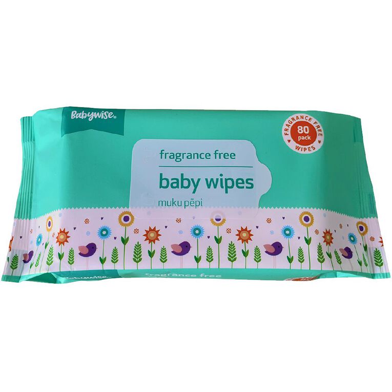 Babywise Fragrance Free Baby Wipes 80 The Warehouse - Main Image