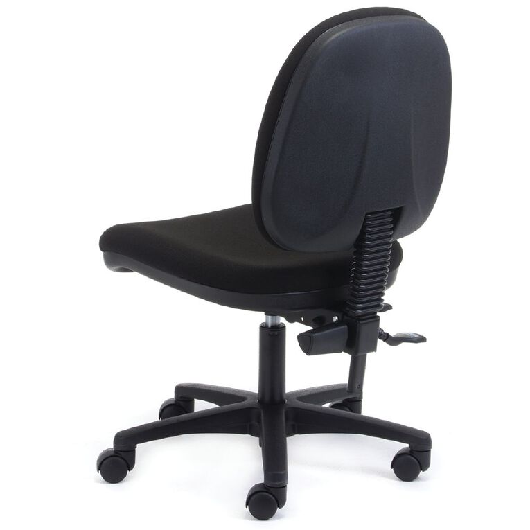 Chair Solutions Aspen Midback Chair Black, , hi-res