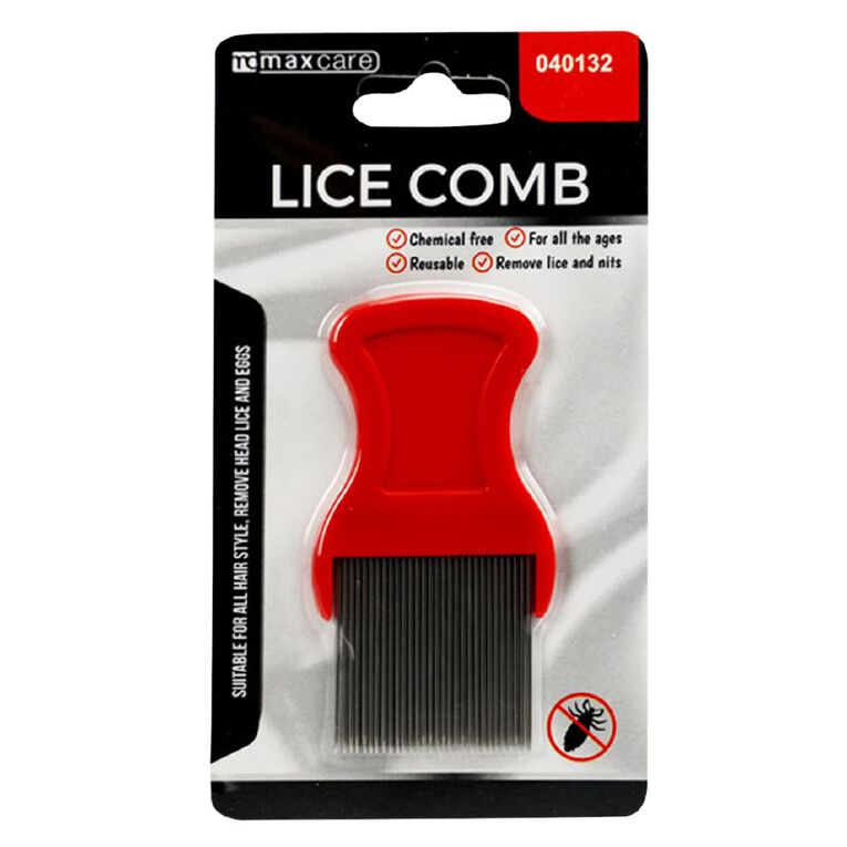 Maxcare Long Tooth Head Lice Comb, , hi-res