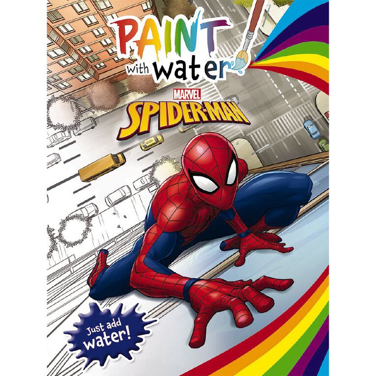 Marvel Spider-Man: Paint With Water, , hi-res