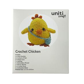Uniti Craft Adults Crochet Kit Chicken