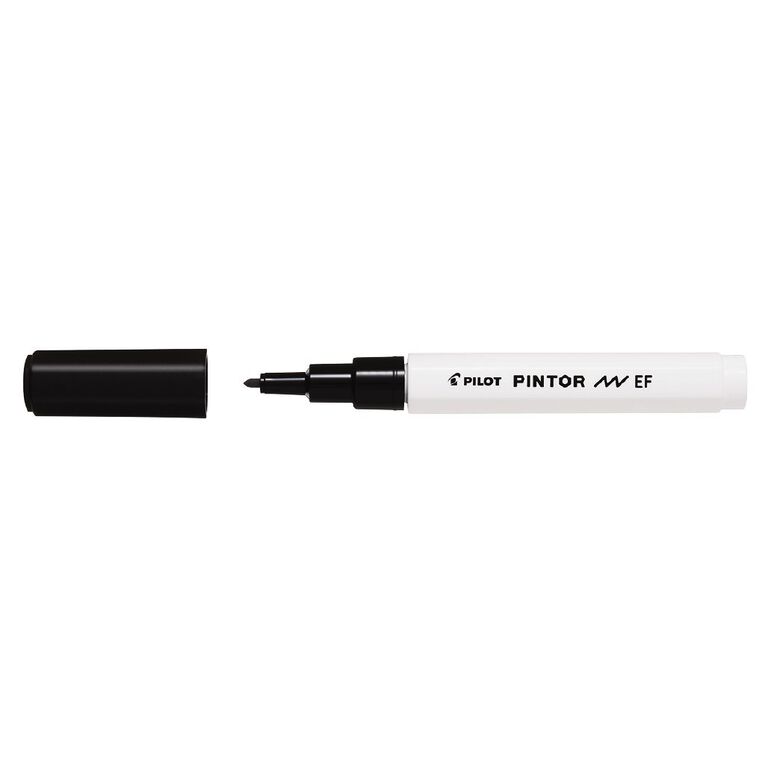 Pilot Pintor Marker Bullet Extra Fine 2.3mm Tip Black, , hi-res
