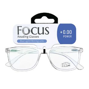Focus Blue Light Filter Reading Glasses - +0.00