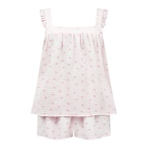 H&H Women's Muslin Baby Doll Pyjama Set