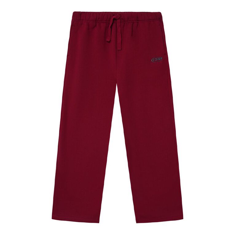 Young Original Urban Academy Heavy Weight Wide Fit Trackpants, Red Dark, hi-res