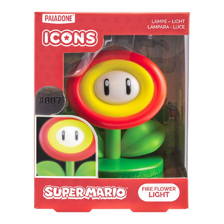 Paladone Super Mario Fire Flower Icon Light, , hi-res