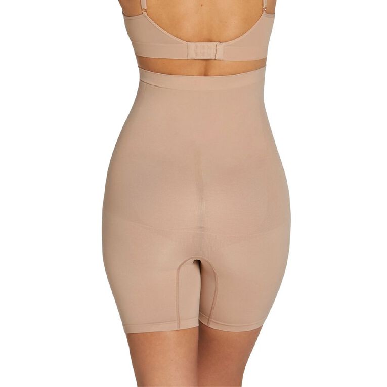 Clio Women's Firm Support Shaping Shorts, Natural, hi-res