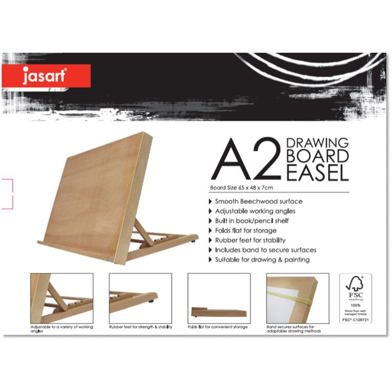 Jasart Drawing Board Easel A2 The Warehouse
