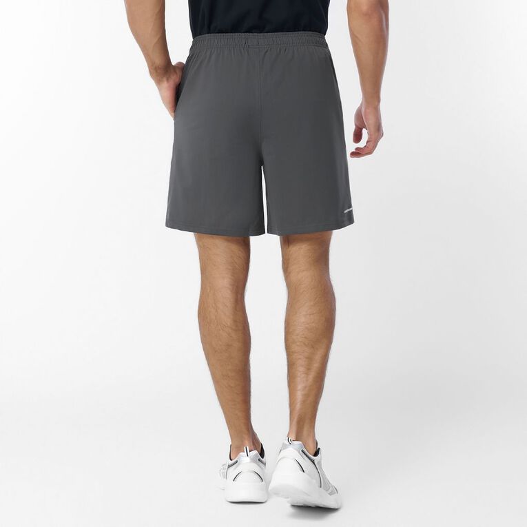 Active Intent Men's Ultra Stretch Shorts, Grey Dark, hi-res