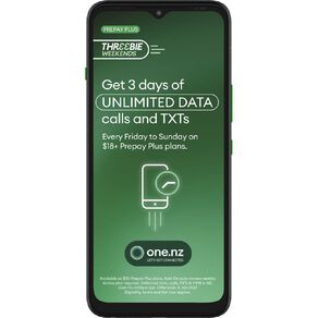 One NZ Smart V25 Locked 4G with One NZ SIM Black