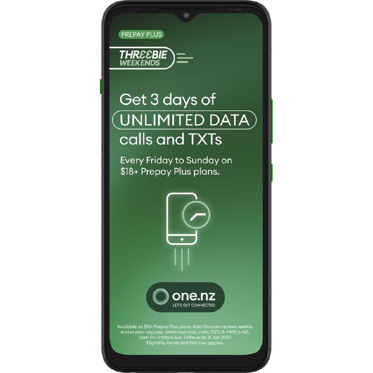 One NZ Smart V25 Locked 4G with One NZ SIM Black, , hi-res